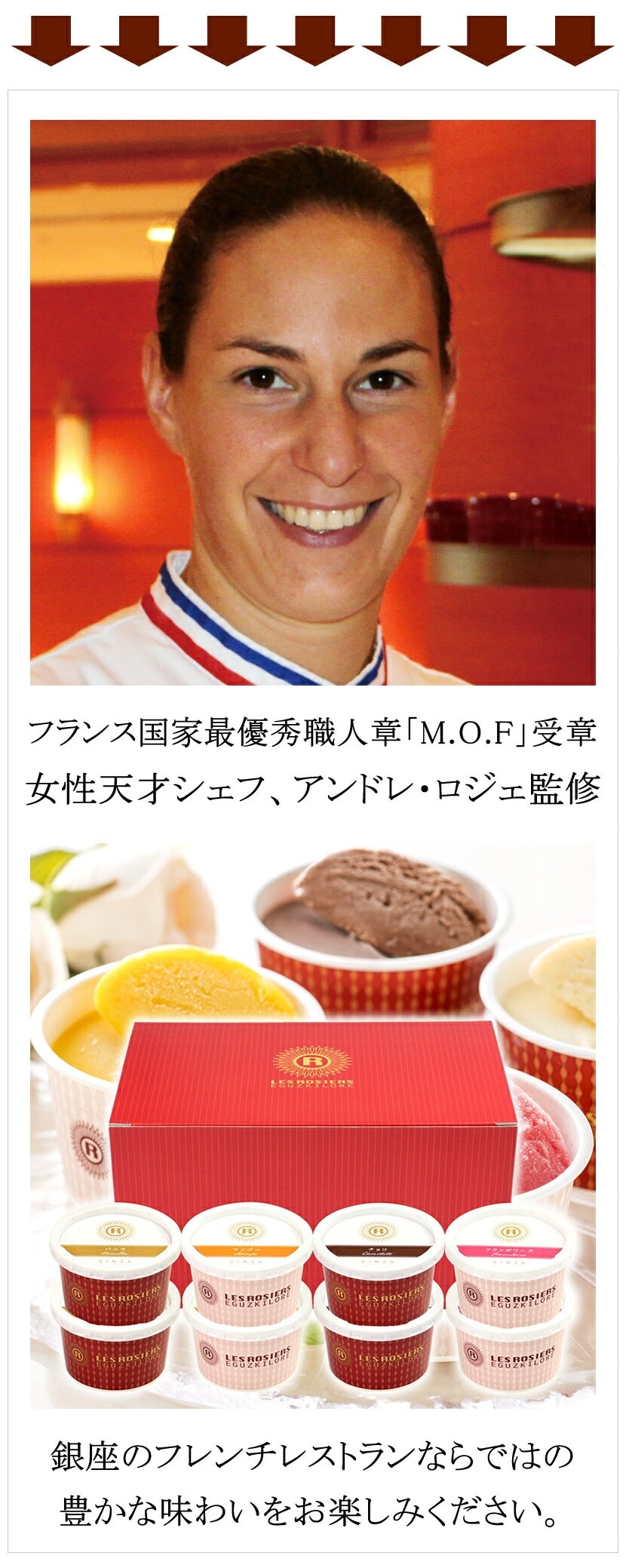 銀座京橋のアイス